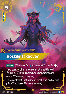 Hostile Takeover - Spiritforged (Epic) [SFD-202]