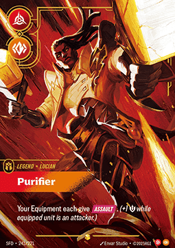 Lucian, Purifier (V.2 - Showcase) - Spiritforged (Showcase) [SFD-241]