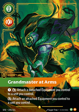 Jax, Grandmaster at Arms (V.2 - Showcase) - Spiritforged (Showcase) [SFD-245]