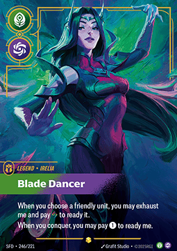 Irelia, Blade Dancer (V.2 - Showcase) - Spiritforged (Showcase) [SFD-246]