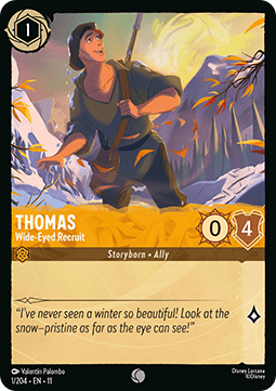 Thomas - Wide-Eyed Recruit - Winterspell (Common) [11WSP-1]