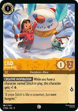 Lilo - Snow Artist - Winterspell (Common) [11WSP-2]
