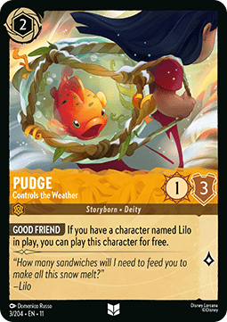 Pudge - Controls the Weather - Winterspell (Uncommon) [11WSP-3]