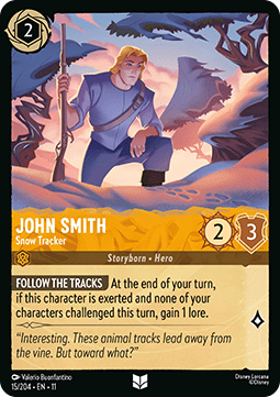 John Smith - Snow Tracker - Winterspell (Uncommon) [11WSP-15]