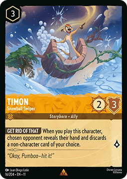 Timon - Snowball Swiper - Winterspell (Rare) [11WSP-16]