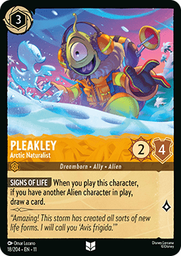 Pleakley - Arctic Naturalist - Winterspell (Uncommon) [11WSP-18]