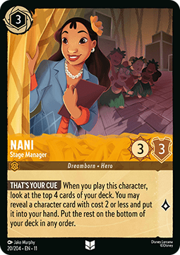 Nani - Stage Manager - Winterspell (Uncommon) [11WSP-20]