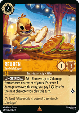 Reuben - Sandwich Expert - Winterspell (Rare) [11WSP-21]