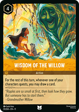 Wisdom of the Willow - Winterspell (Uncommon) [11WSP-31]