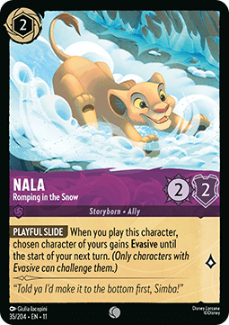Nala - Romping in the Snow - Winterspell (Common) [11WSP-35]