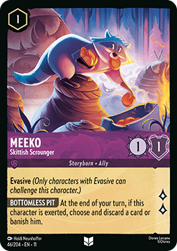 Meeko - Skittish Scrounger - Winterspell (Uncommon) [11WSP-46]
