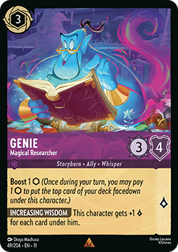 Genie - Magical Researcher (V.1) - Winterspell (Rare) [11WSP-49]