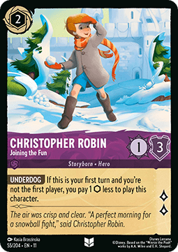 Christopher Robin - Joining the Fun - Winterspell (Uncommon) [11WSP-55]