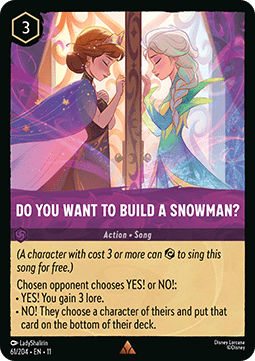 Do You Want to Build A Snowman? - Winterspell (Rare) [11WSP-61]