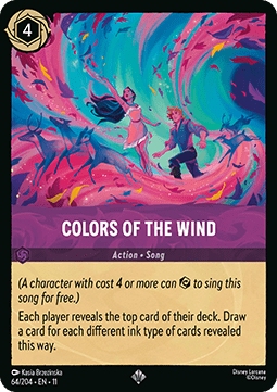 Colors of the Wind (V.1) - Winterspell (Super Rare) [11WSP-64]