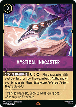 Mystical Inkcaster - Winterspell (Rare) [11WSP-66]