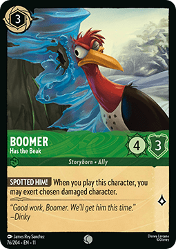 Boomer - Has the Beak - Winterspell (Common) [11WSP-76]