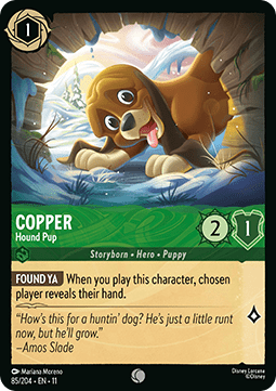 Copper - Hound Pup - Winterspell (Common) [11WSP-85]
