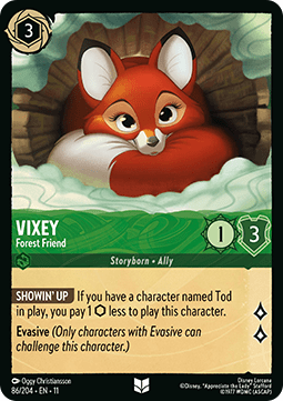 Vixey - Forest Friend - Winterspell (Uncommon) [11WSP-86]