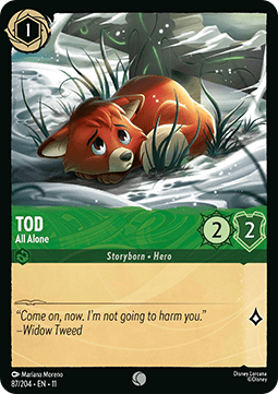 Tod - All Alone - Winterspell (Common) [11WSP-87]