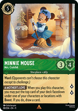 Minnie Mouse - Mrs. Cratchit (V.1) - Winterspell (Rare) [11WSP-88]