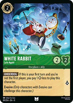 White Rabbit - Late Again - Winterspell (Uncommon) [11WSP-89]