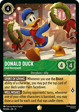 Donald Duck - Fred Honeywell - Winterspell (Legendary) [11WSP-93]