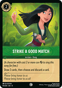 Strike a Good Match - Winterspell (Common) [11WSP-94]