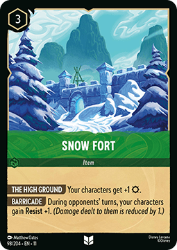 Snow Fort - Winterspell (Uncommon) [11WSP-98]