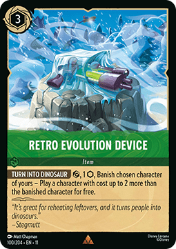 Retro Evolution Device - Winterspell (Rare) [11WSP-100]