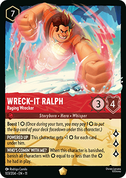 Wreck-it Ralph - Raging Wrecker - Winterspell (Legendary) [11WSP-103]