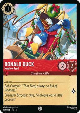 Donald Duck - Nephew Fred - Winterspell (Common) [11WSP-105]