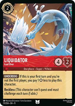 Liquidator - Iced Over - Winterspell (Uncommon) [11WSP-111]