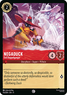 Negaduck - Evil Doppelganger - Winterspell (Common) [11WSP-115]