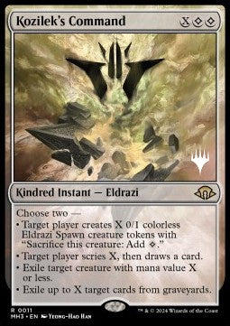Kozilek's Command - Lorwyn Eclipsed: Promos (Rare) [PECL-11]