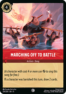 Marching Off to Battle - Winterspell (Common) [11WSP-129]
