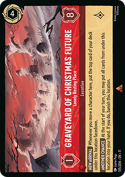 Graveyard of Christmas Future - Lonely Resting Place - Winterspell (Rare) [11WSP-135]