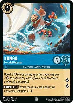 Kanga - Peaceful Gatherer - Winterspell (Common) [11WSP-138]