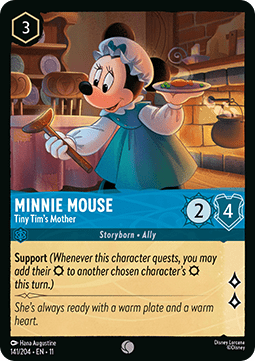 Minnie Mouse - Tiny Tim's Mother - Winterspell (Common) [11WSP-141]