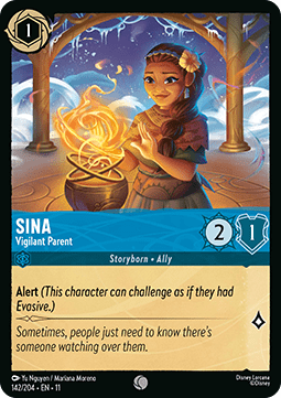 Sina - Vigilant Parent - Winterspell (Common) [11WSP-142]