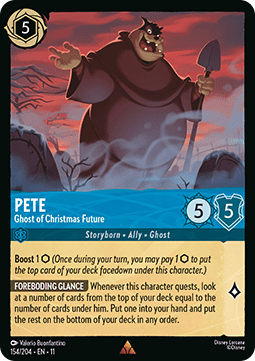 Pete - Ghost of Christmas Future - Winterspell (Rare) [11WSP-154]