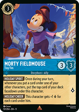 Morty Fieldmouse - Tiny Tim - Winterspell (Rare) [11WSP-157]