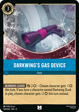 Darkwing's Gas Device - Winterspell (Uncommon) [11WSP-169]