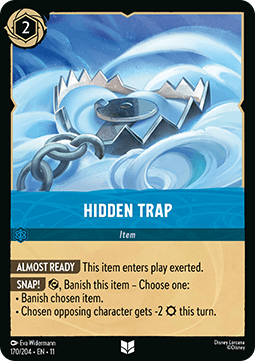Hidden Trap - Winterspell (Uncommon) [11WSP-170]