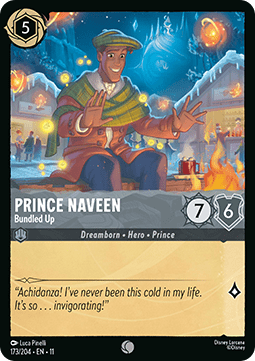 Prince Naveen - Bundled Up - Winterspell (Common) [11WSP-173]