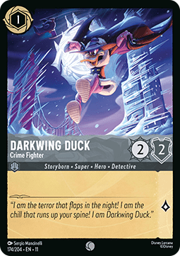 Darkwing Duck - Crime Fighter - Winterspell (Common) [11WSP-174]