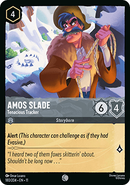 Amos Slade - Tenacious Tracker - Winterspell (Common) [11WSP-180]