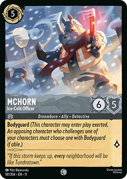 McHorn - Ice-Cold Officer - Winterspell (Common) [11WSP-181]