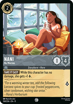Nani - No Worries - Winterspell (Common) [11WSP-184]
