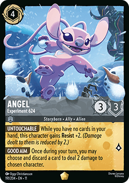 Angel - Experiment 624 (V.1) - Winterspell (Legendary) [11WSP-191]